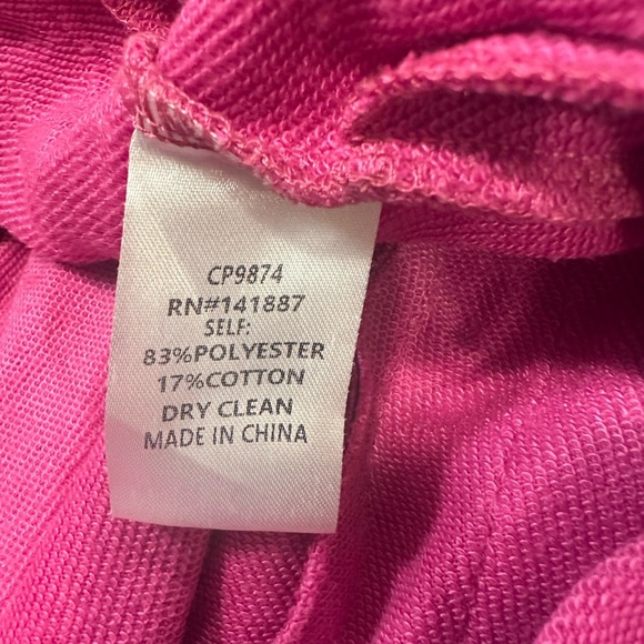 TCEC Romper Size Large Fuchsia Pull On Adjustable Toggle Spaghetti Straps - Picture 10 of 13